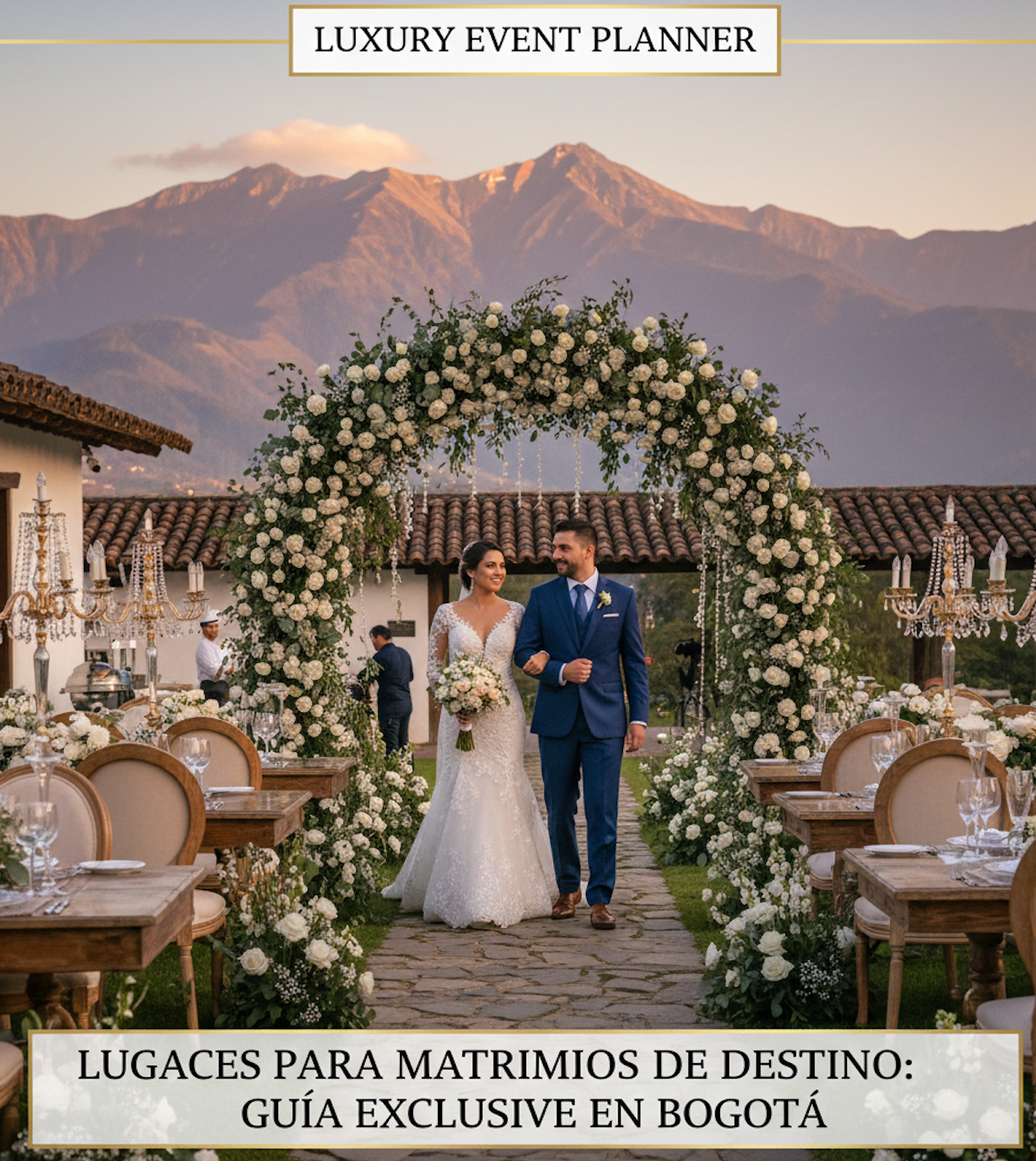 Mejores lugares para matrimonios destino en Bogotá