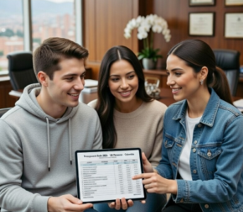 Gráfico de presupuesto para boda de 100 personas en Colombia 2026 con detalles de lujo.